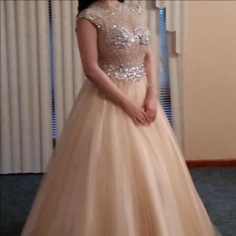 Champagne Ballgown